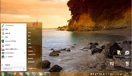 Windows 7  Sunset Beach